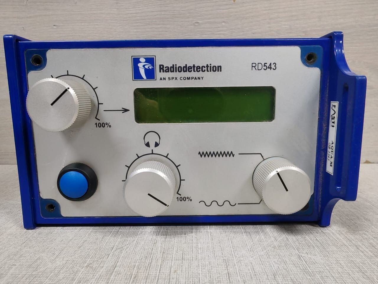 FAST RD543 FAST RADIODETECTION RD543 LEAK DETECTOR - WITHOUT CHARGER 8