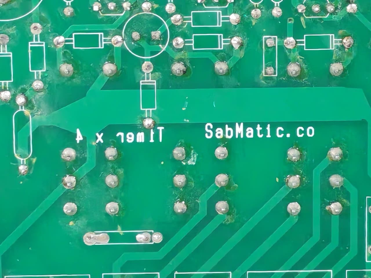 Sabmatic.co Timer X 4 Sabmatic.co Timer X 4 Pcb Board 7