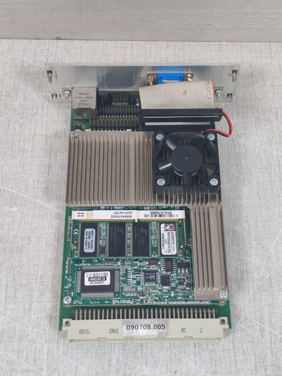 Unbranded EXT-BASE V1.2/2009/02-12 WITH KINGSTON KVR133X64SC3L/256 EXT-BASE V1.2/2009/02-12 WITH KINGSTON KVR133X64SC3L/256 CIRCUIT BOARD 7