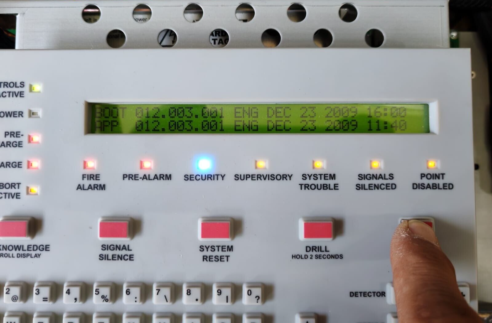 IQ-318 AUTOPULSE IQ-318 AGENT RELEASE & CONTROL SYSTEM FIRE ALARM 4