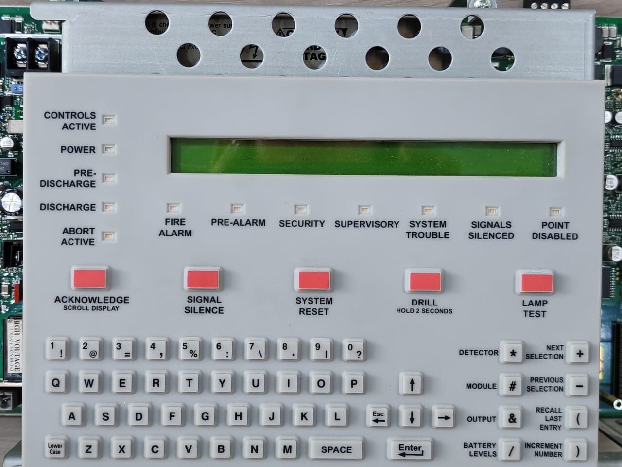 IQ-318 AUTOPULSE IQ-318 AGENT RELEASE & CONTROL SYSTEM FIRE ALARM 9