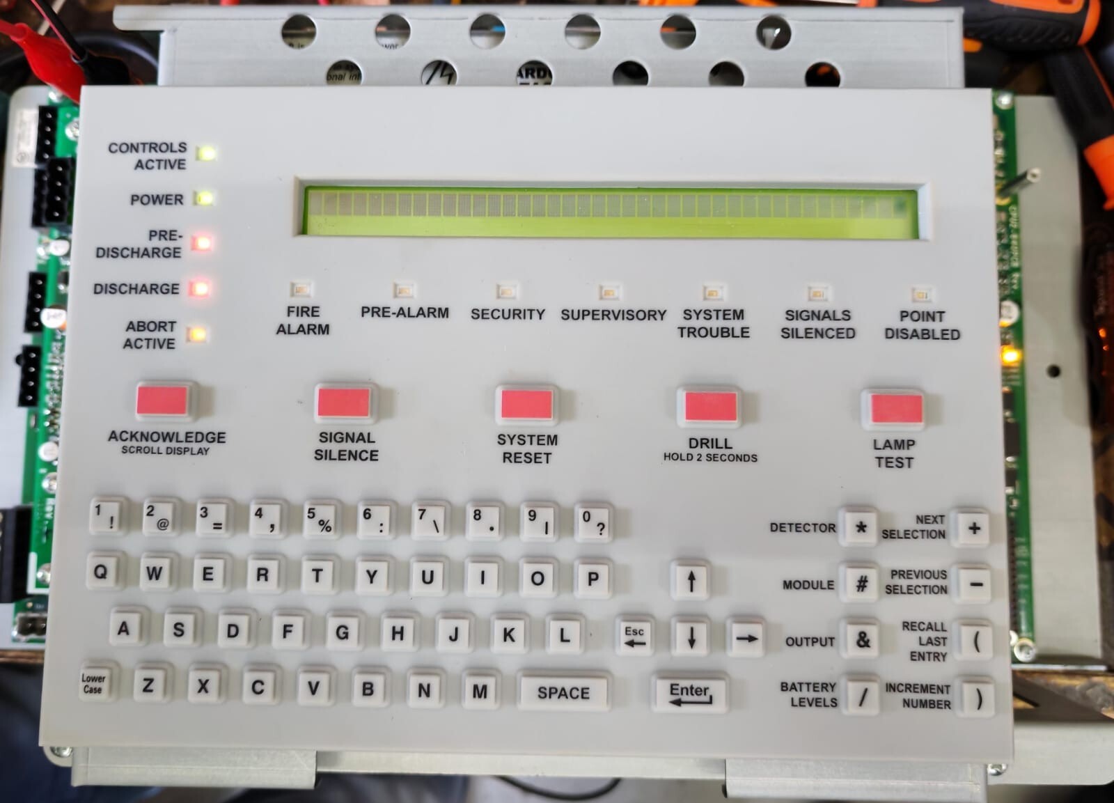 AUTOPULSE IQ-318 AGENT RELEASE & CONTROL SYSTEM FIRE ALARM