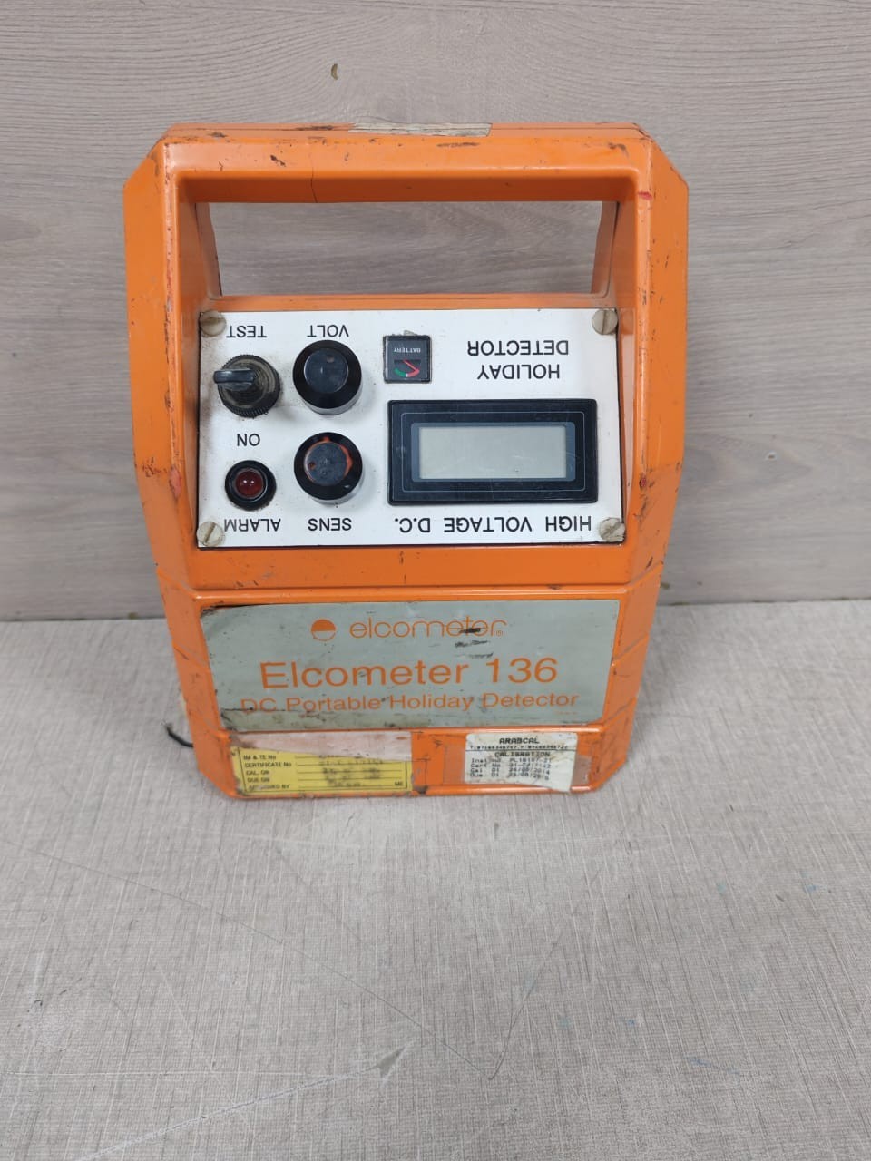 ELCOMETER ELCOMETER 136 ELCOMETER 136 DC PORTABLE HOLIDAY DETECTOR - WITHOUT BATTERY 2