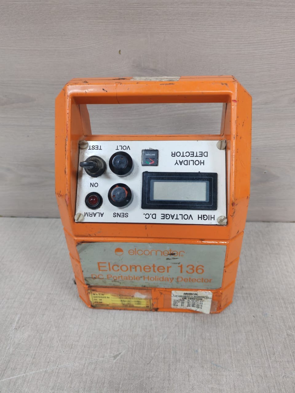 ELCOMETER ELCOMETER 136 ELCOMETER 136 DC PORTABLE HOLIDAY DETECTOR - WITHOUT BATTERY 3