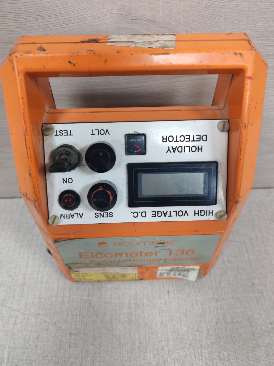 ELCOMETER ELCOMETER 136 ELCOMETER 136 DC PORTABLE HOLIDAY DETECTOR - WITHOUT BATTERY 4