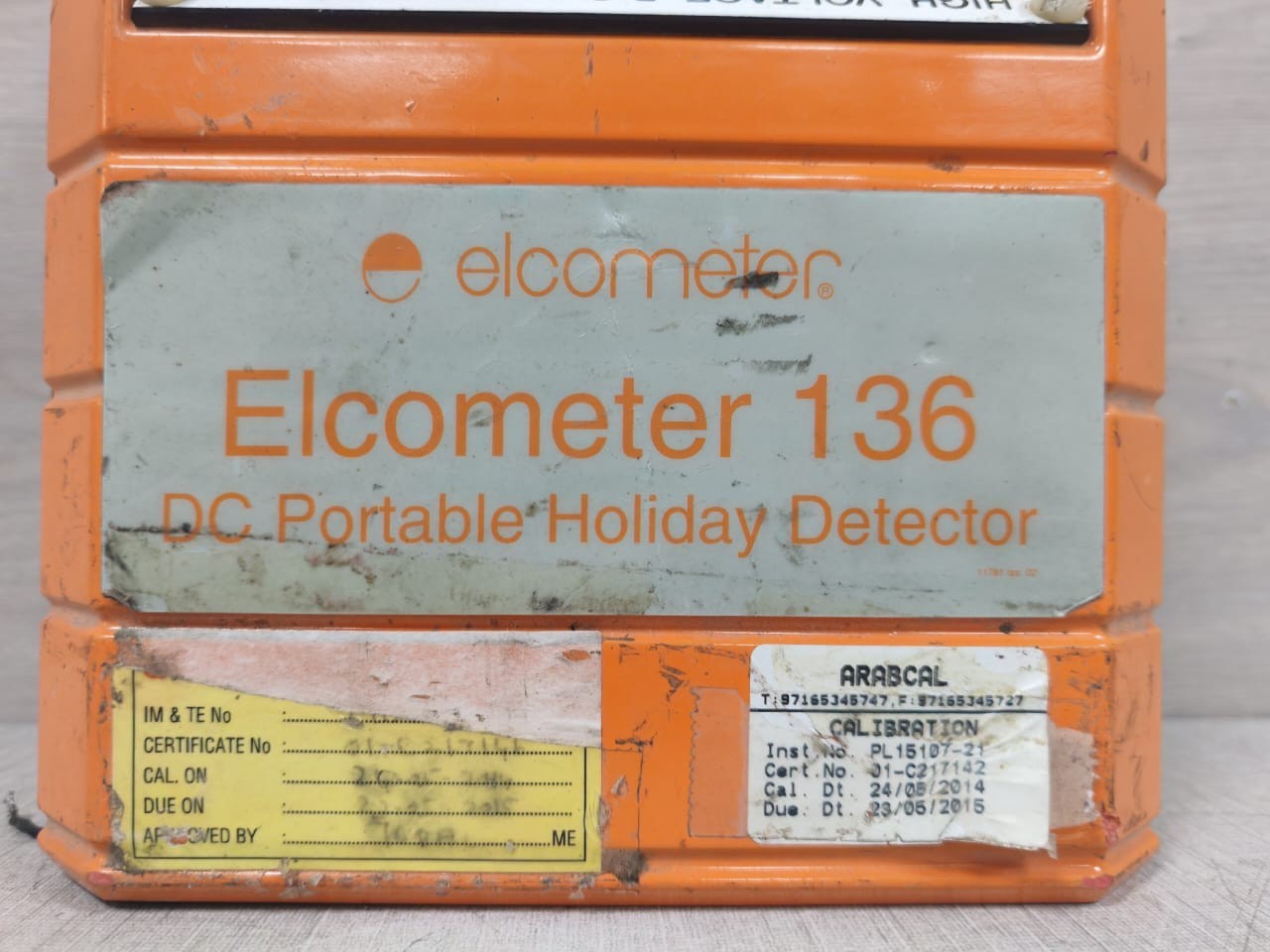 ELCOMETER ELCOMETER 136 ELCOMETER 136 DC PORTABLE HOLIDAY DETECTOR - WITHOUT BATTERY 5