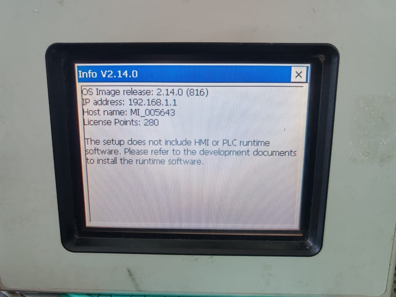 ATLAS COPCO COPCO-1900 ATLAS COPCO 1900-0711-81 TOUCH SCREEN PANEL 24VDC 7