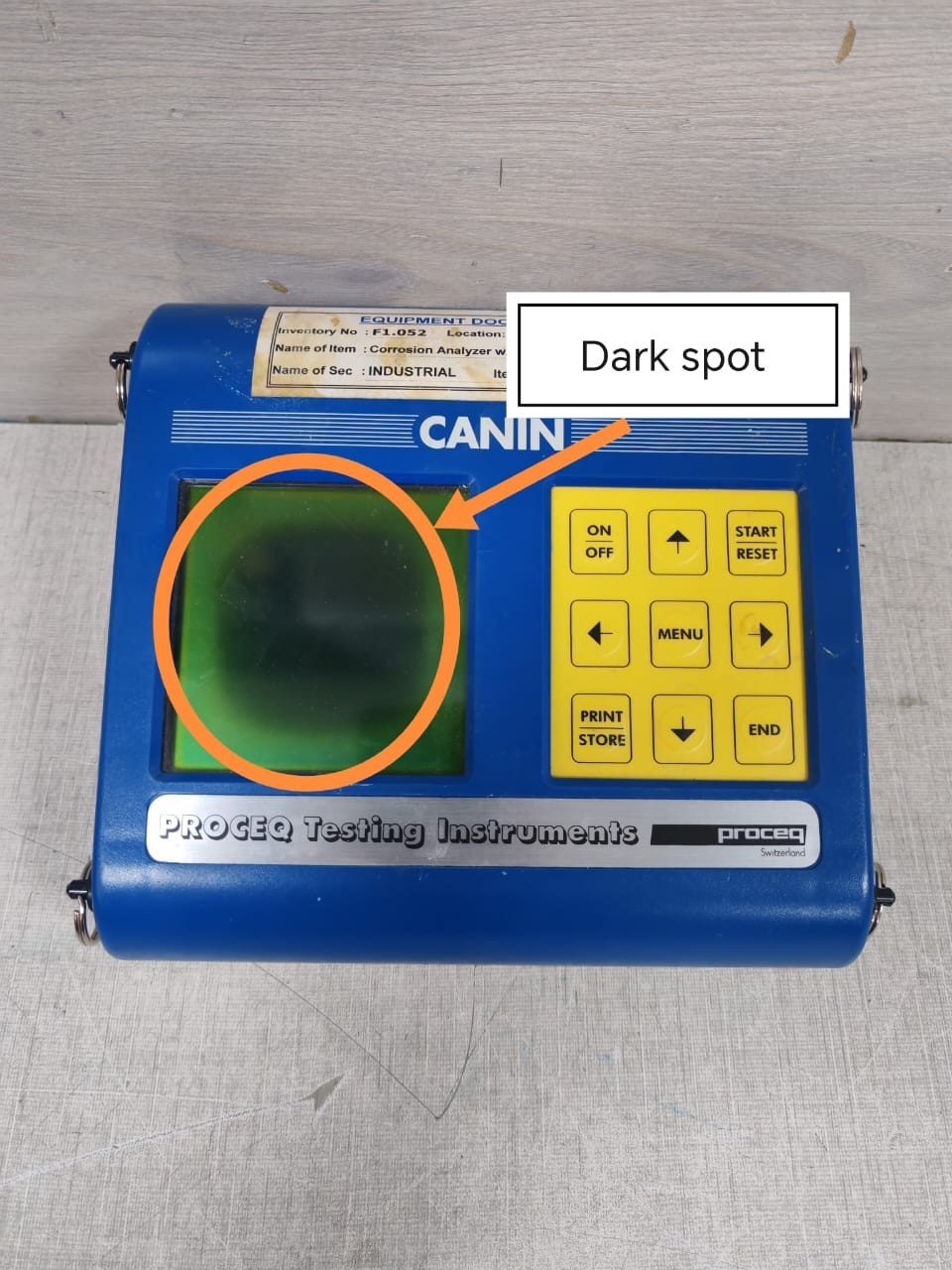 PROCEQ CANIN CORROSION ANALYZER PROCEQ CANIN CORROSION ANALYZER W/O ELECTRODES 2