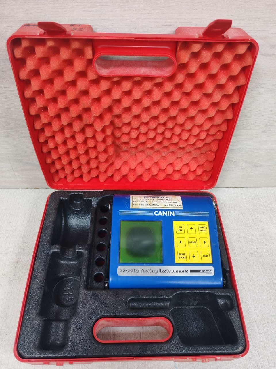 PROCEQ CANIN CORROSION ANALYZER PROCEQ CANIN CORROSION ANALYZER W/O ELECTRODES 3