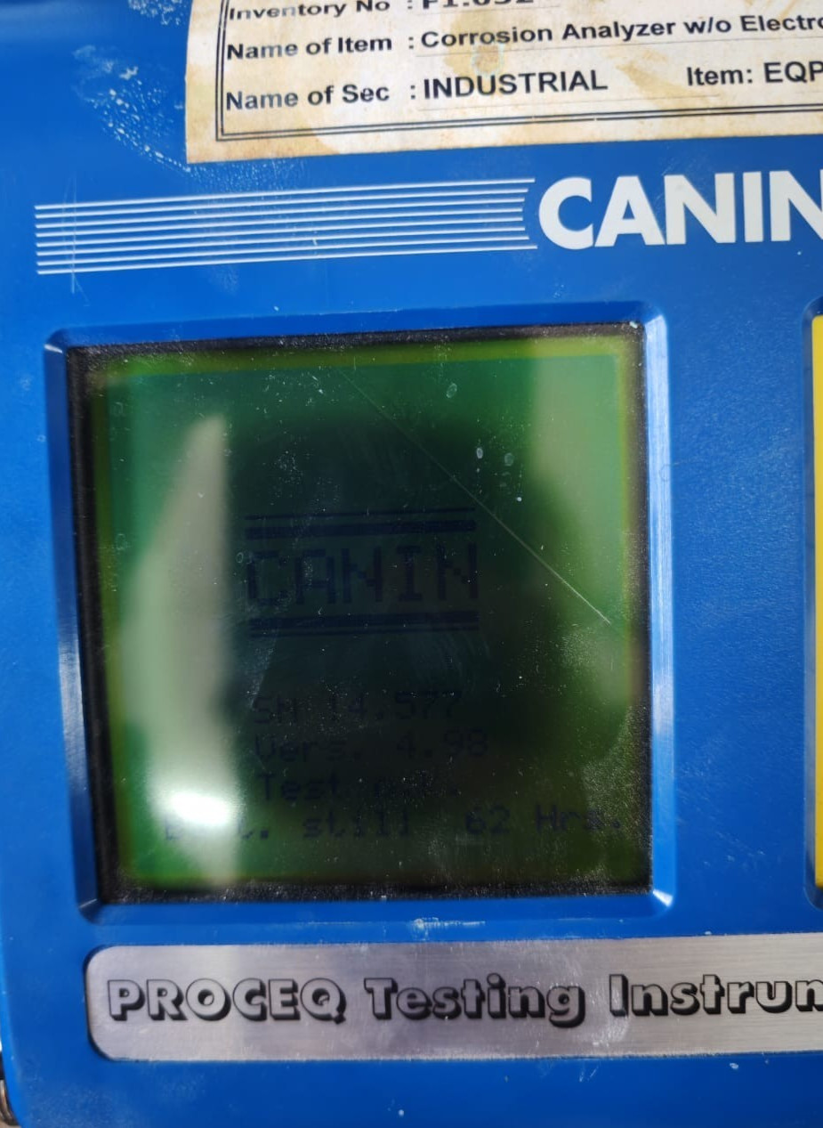 PROCEQ CANIN CORROSION ANALYZER PROCEQ CANIN CORROSION ANALYZER W/O ELECTRODES 4