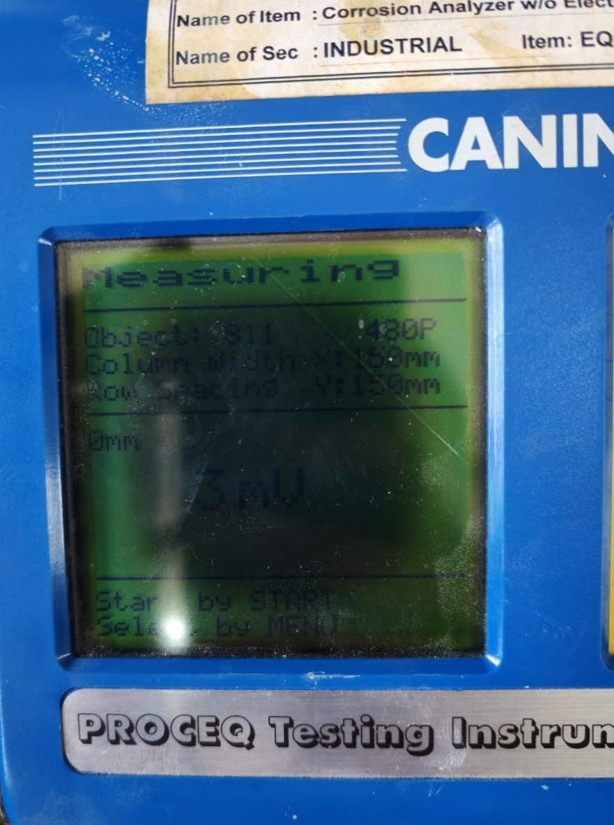 PROCEQ CANIN CORROSION ANALYZER PROCEQ CANIN CORROSION ANALYZER W/O ELECTRODES 8