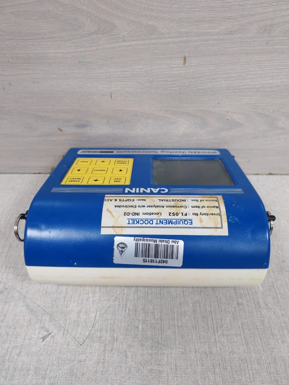 PROCEQ CANIN CORROSION ANALYZER PROCEQ CANIN CORROSION ANALYZER W/O ELECTRODES 10