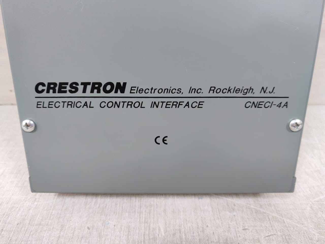 Crestron CNECI-4A CRESTRON CNECI-4A ELECTRICAL CONTROL INTERFACE 3
