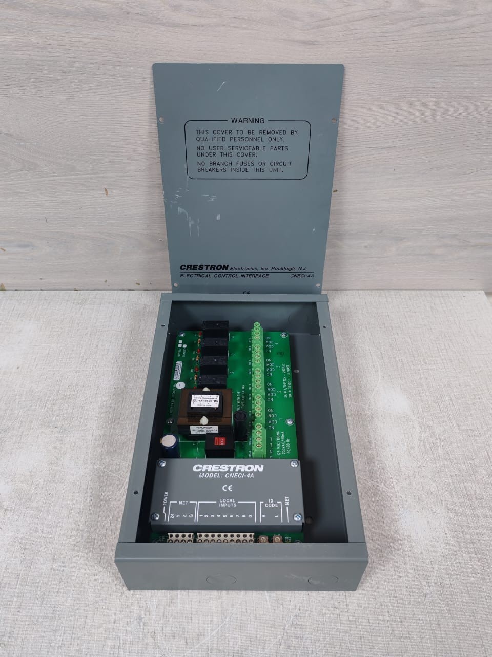 Crestron CNECI-4A CRESTRON CNECI-4A ELECTRICAL CONTROL INTERFACE 4