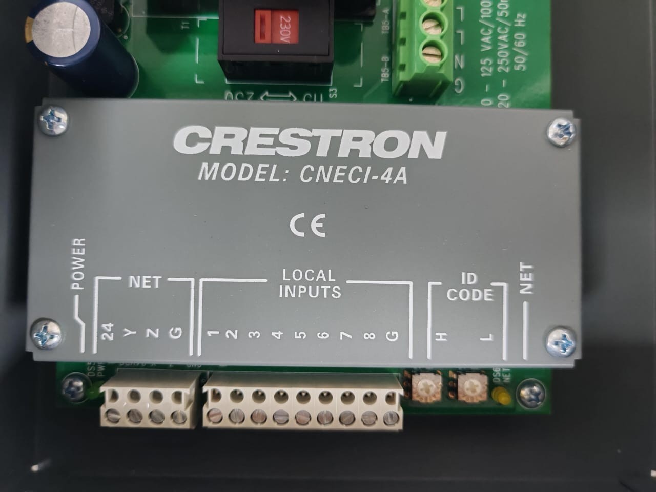Crestron CNECI-4A CRESTRON CNECI-4A ELECTRICAL CONTROL INTERFACE 6