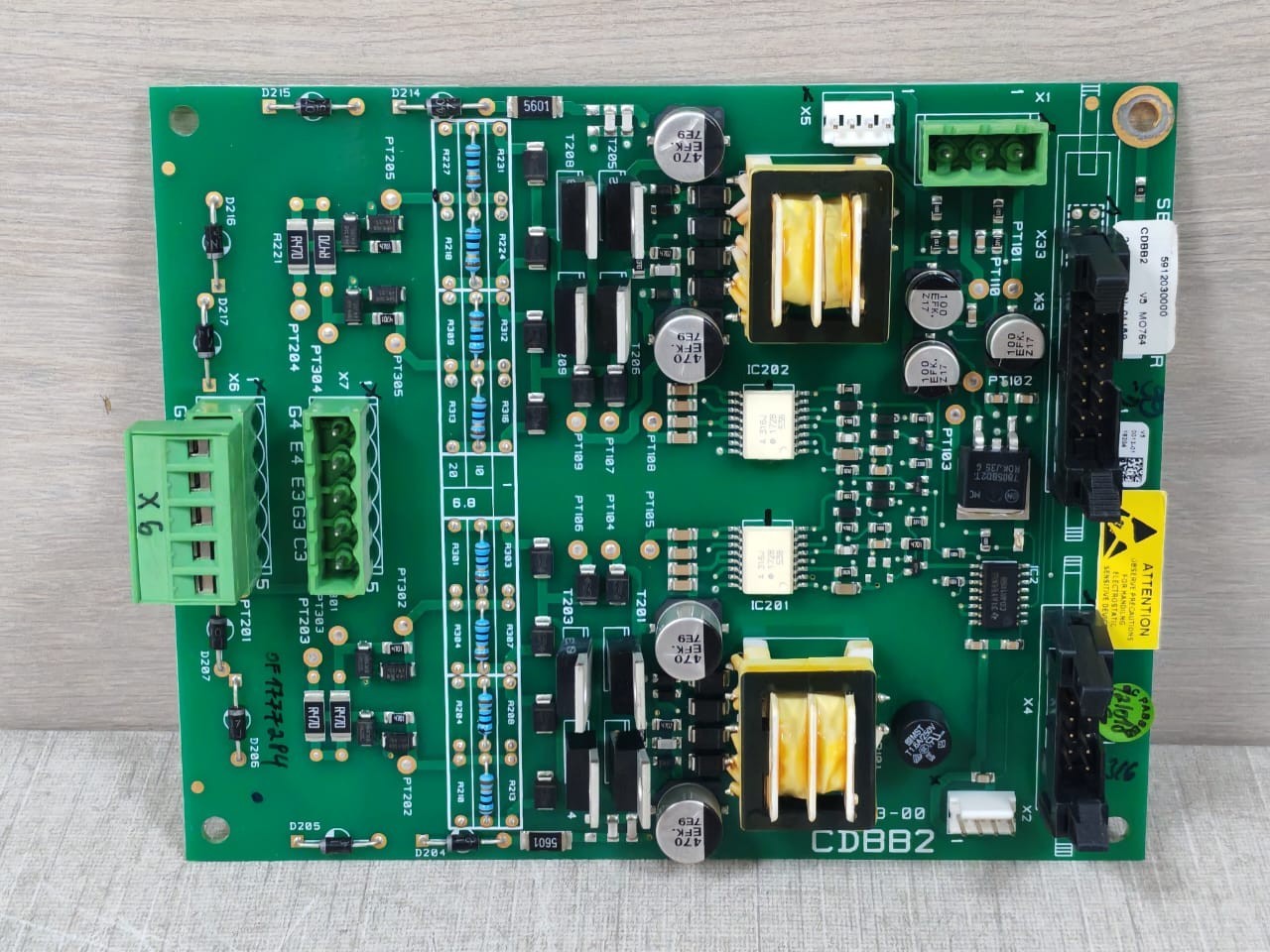 CDBB2 SEFC1203-00 Pcb Board CDBB2 V5 MO764
