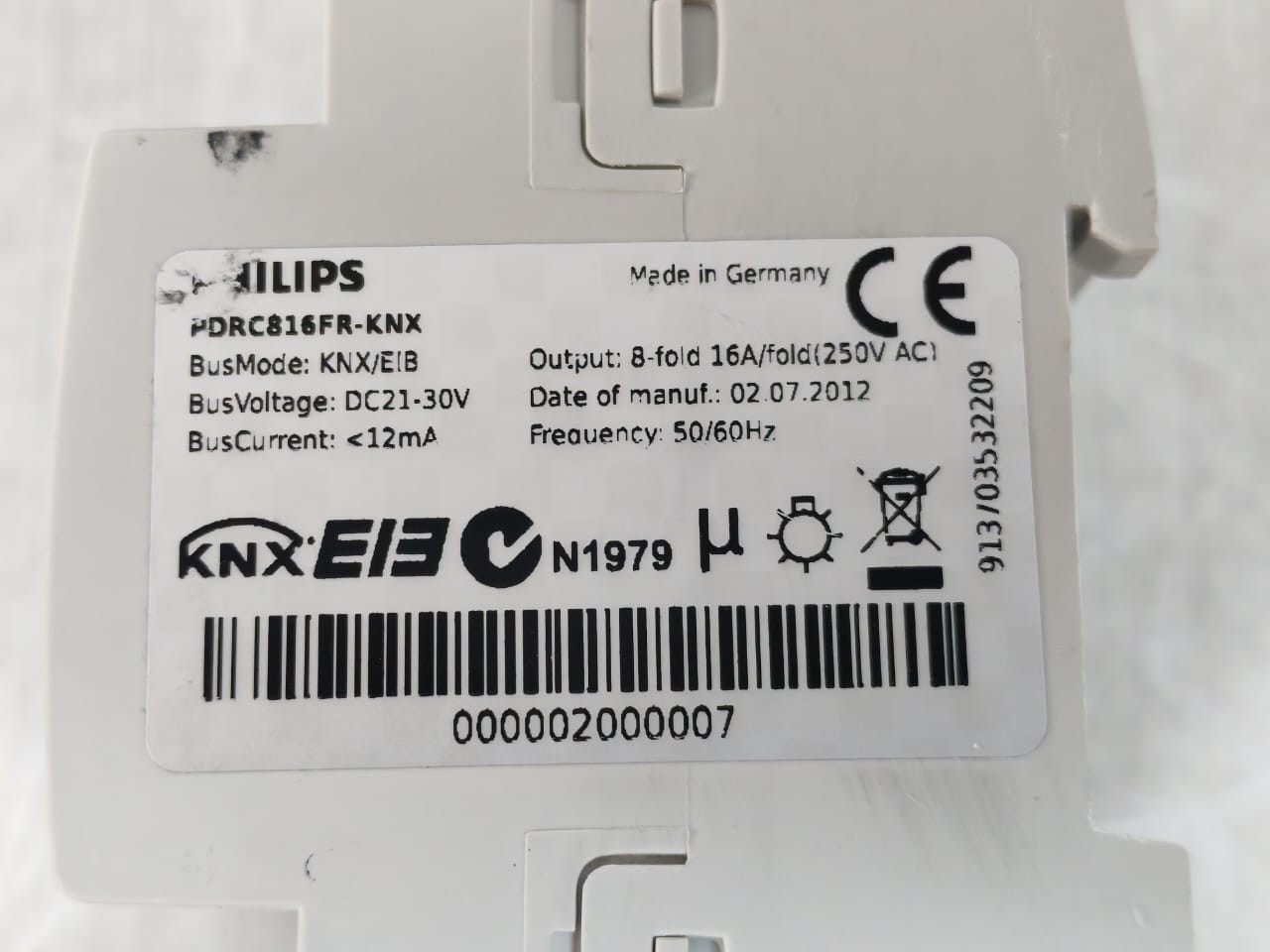 Philips PDRC816FR-KNX PHILIPS LIGHTMASTER PDRC816FR-KNX DC 24-30V CONTROLLER 8