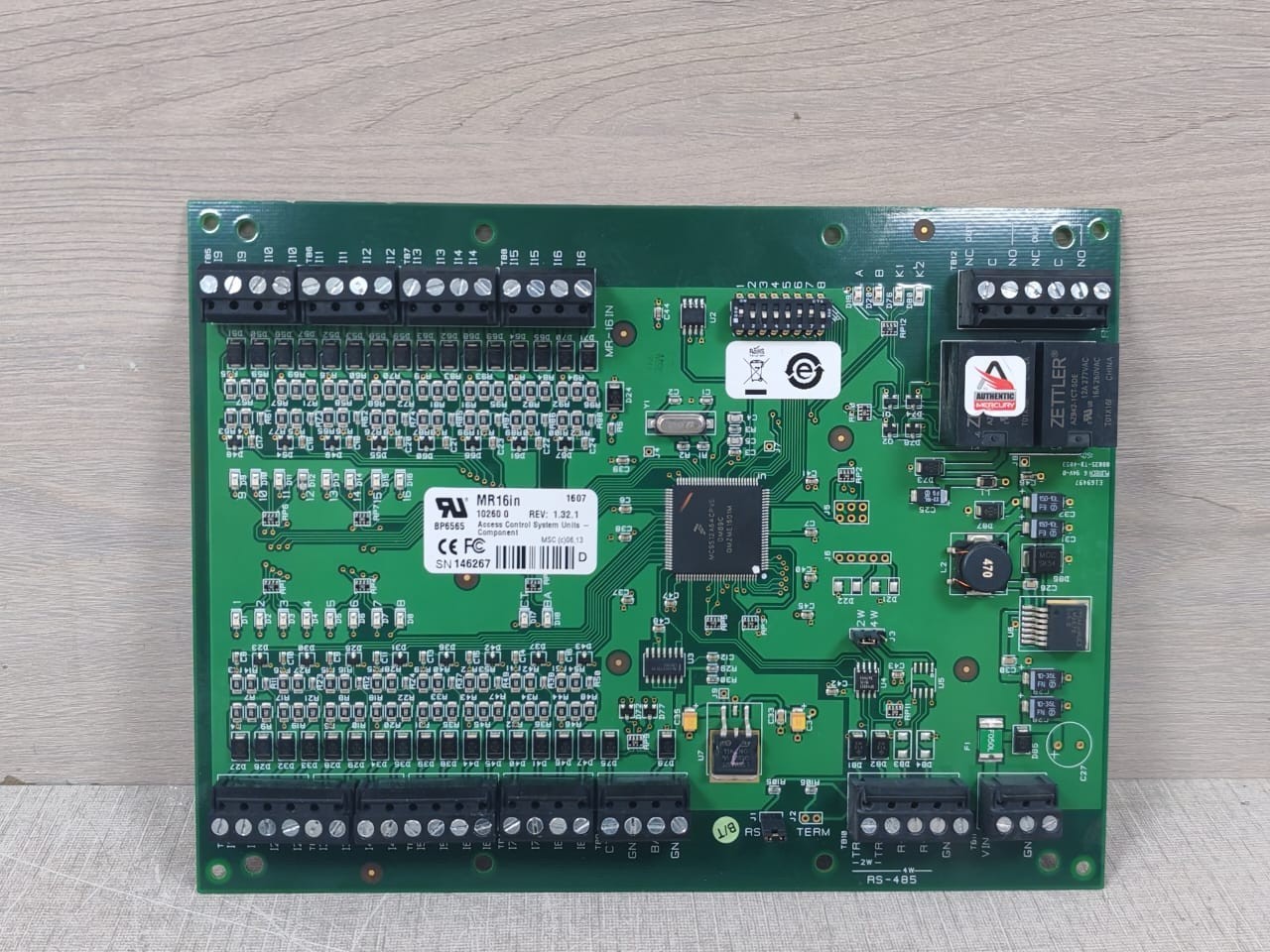 Mercury MR16in 10260 0 REV.1.32.1 Multi-Device Interface Panel