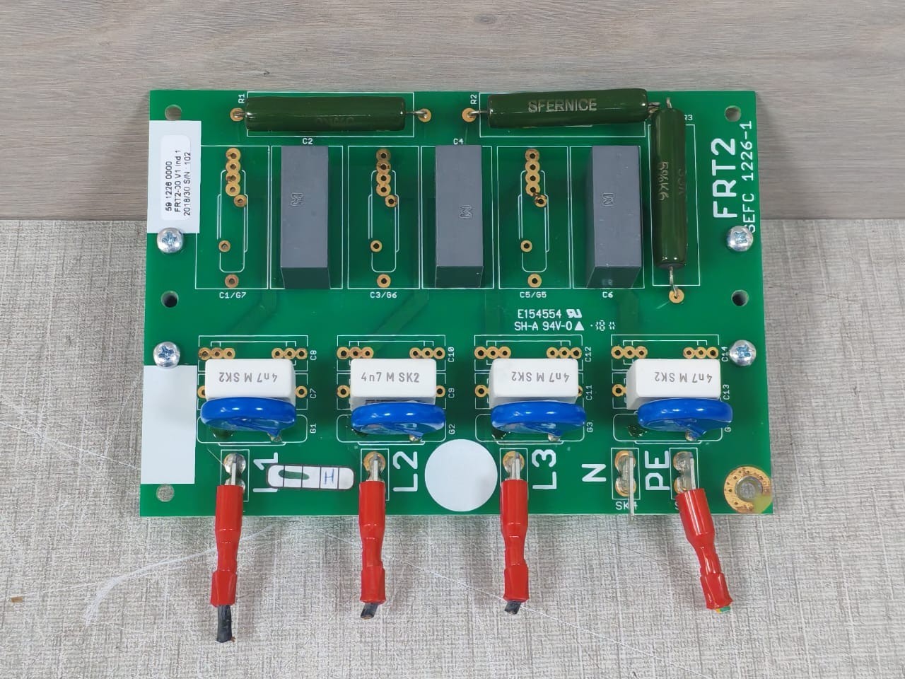 FRT2 Sefc 1226 1 Pcb Board 591226 0000 FRT2 00 V1