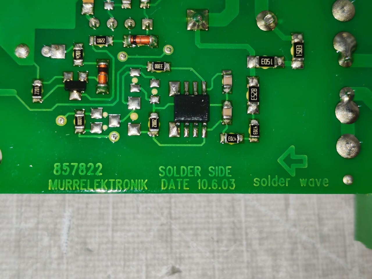 MURR ELEKTRONIK AGPS21C ART NO 857822 MURR ELEKTRONIK AGPS-21 / AGPS21C ART NO 857822 INVERTER BOARD 24V 10