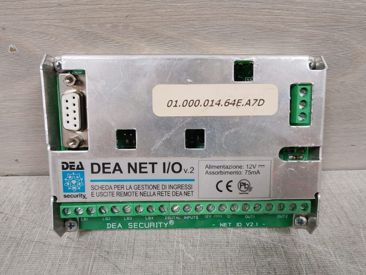 DEA NET I/O V.2 01.000.014.64E.A7D Control board