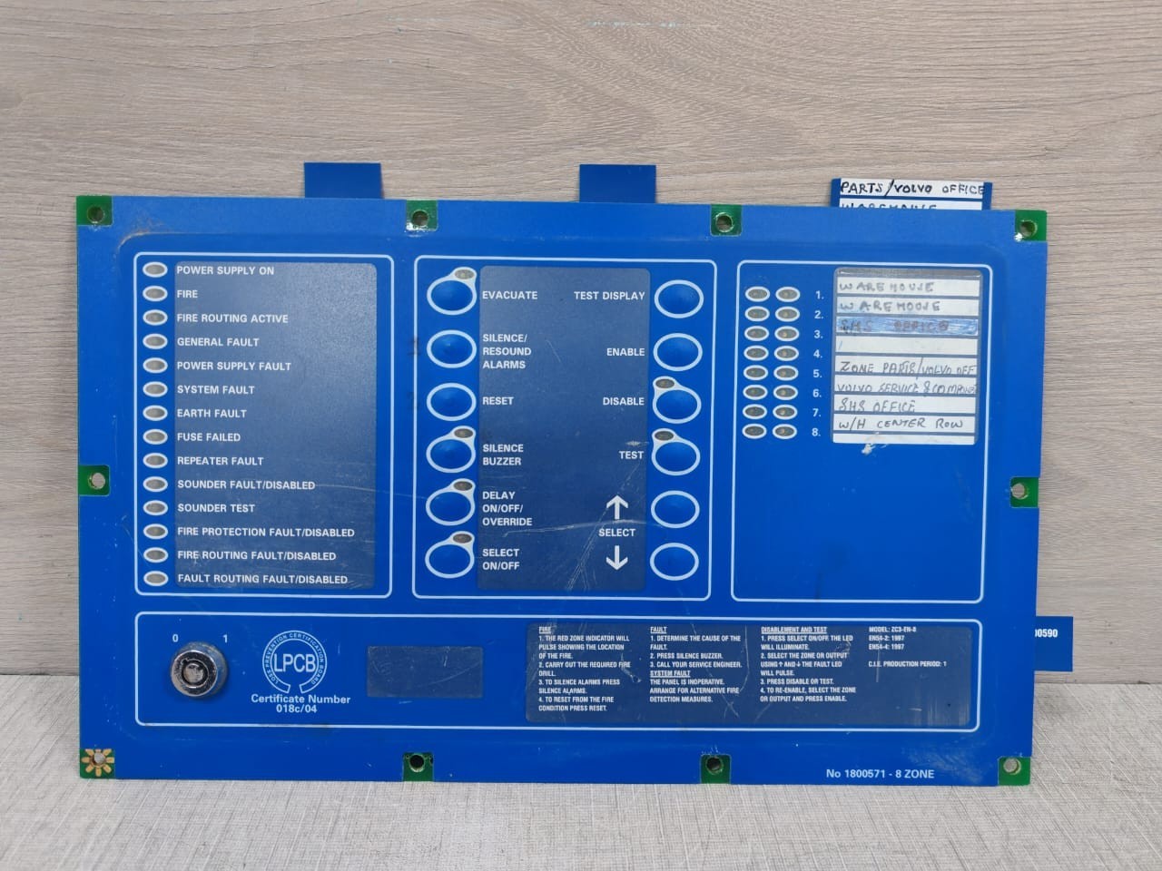 PRECEPT C1628 C1628 ISSUE 6 PRECEPT EN DISPLAY BOARD 3