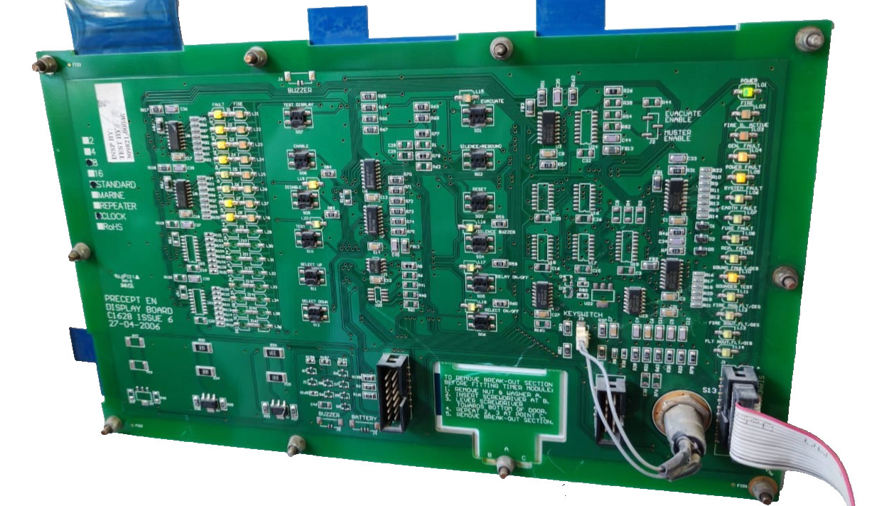 C1628 ISSUE 6 PRECEPT EN DISPLAY BOARD