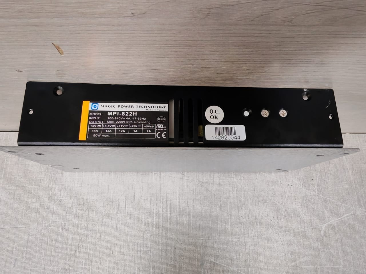 MAGIC POWER TECHNOLOGY MPI-822H MAGIC POWER TECHNOLOGY MPI-822H POWER SUPPLY 6