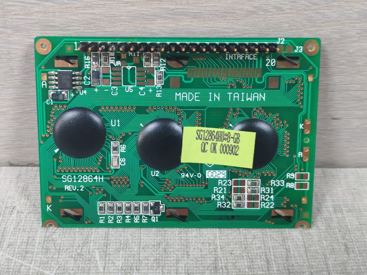 Unbranded SG12864HU/ SG12864HU B-GB / SG12864H REV.2 REPLACEMENT SCREEN FOR SG12864HU/ SG12864HU B-GB / SG12864H REV.2 10