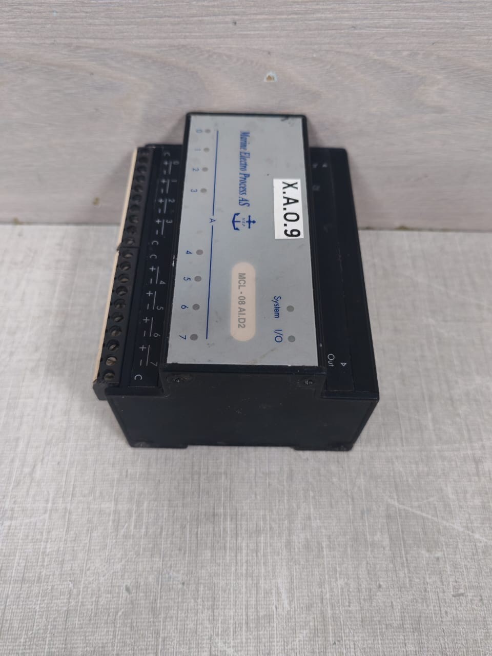 MARINE ELECTRO PROCESS AS MCL-08 MARINE ELECTRO PROCESS AS MCL-08 AI.D2 8-CH I/O MODULE 6
