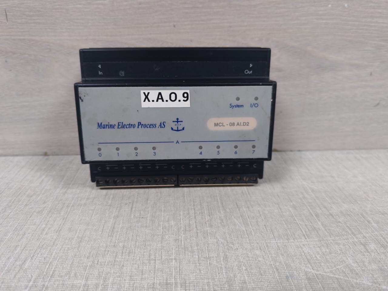 MARINE ELECTRO PROCESS AS MCL-08 AI.D2 8-CH I/O MODULE