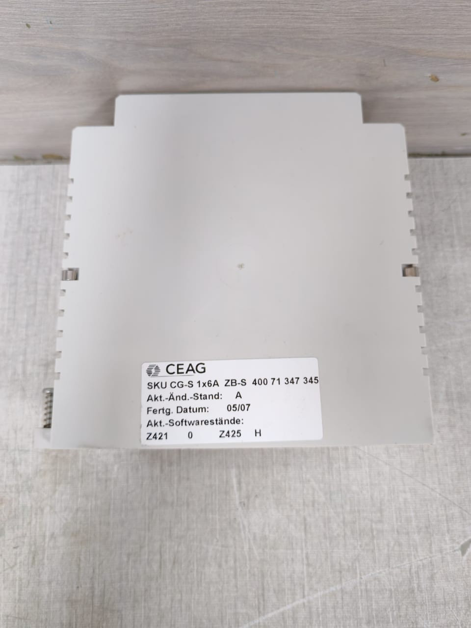 CEAG 40071347345 CEAG SKU CG-S 1x6A ZB-S 40071347345 3