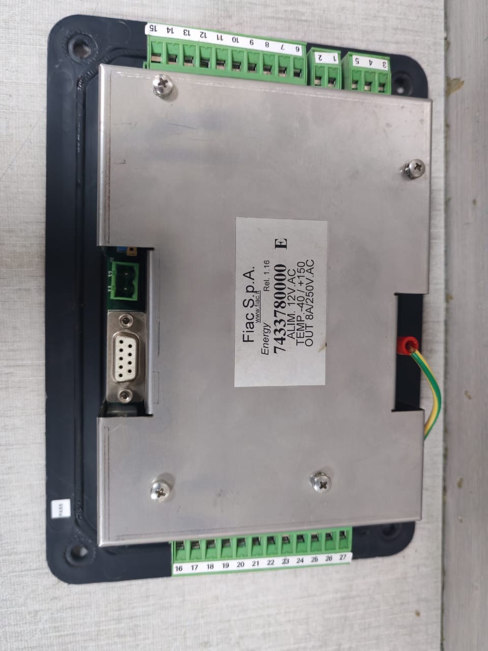 Monitor 7433780000E FIAC AIR COMPRESSORS AIR ENERGY CONTROL 7433780000E MONITOR 2