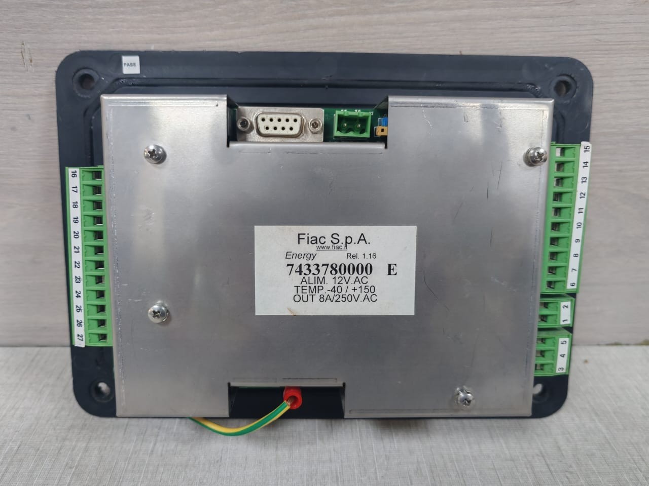 Monitor 7433780000E FIAC AIR COMPRESSORS AIR ENERGY CONTROL 7433780000E MONITOR 8