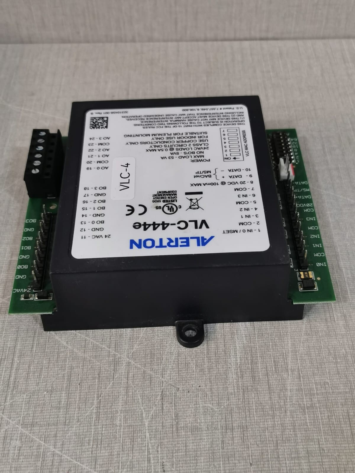 Alerton VLC-444E Alerton BACtalk VLC-444e Programmable Logic Controller 4