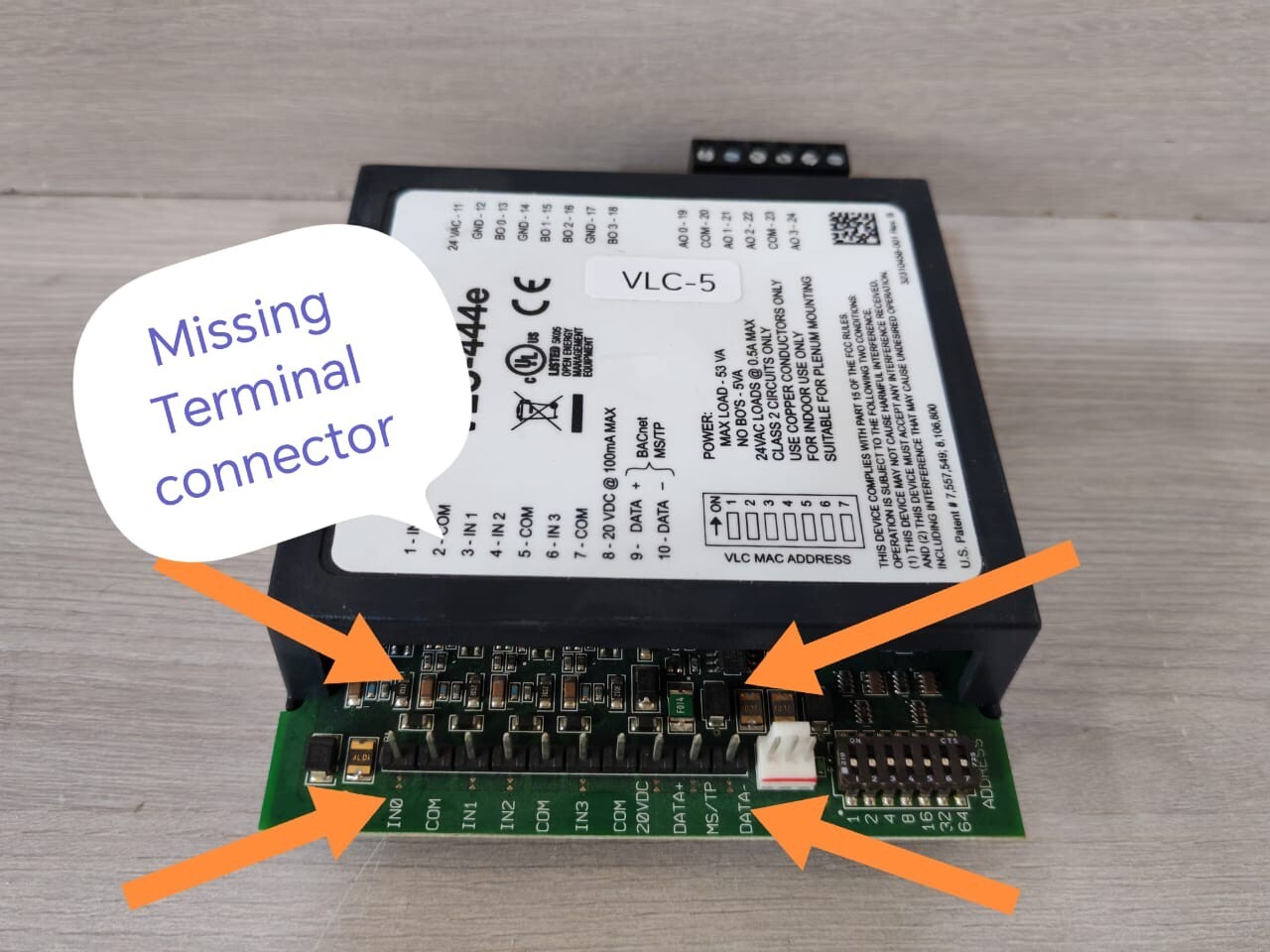 Alerton VLC-444E Alerton BACtalk VLC-444e Programmable Logic Controller 8