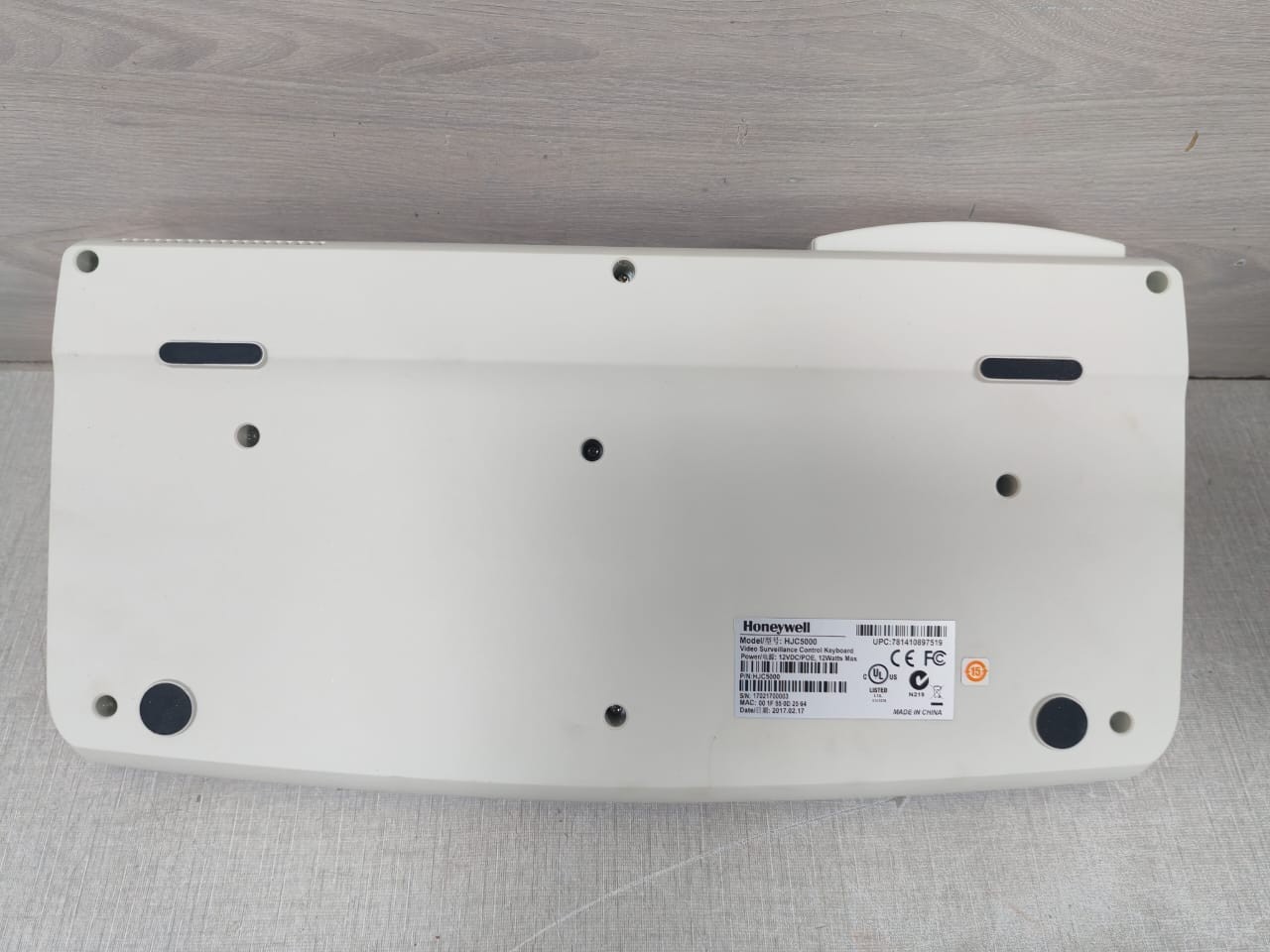 Honeywell HJC5000 HONEYWELL HJC5000 VIDEO SURVEILLANCE CONTROL KEYBOARD 8