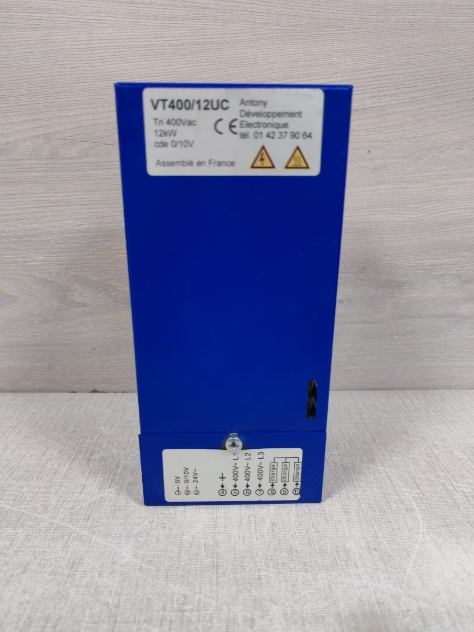 ADE VT400/12UC ADE VT400/12UC POWER REGULATOR TRI 400VAC 12KW 3