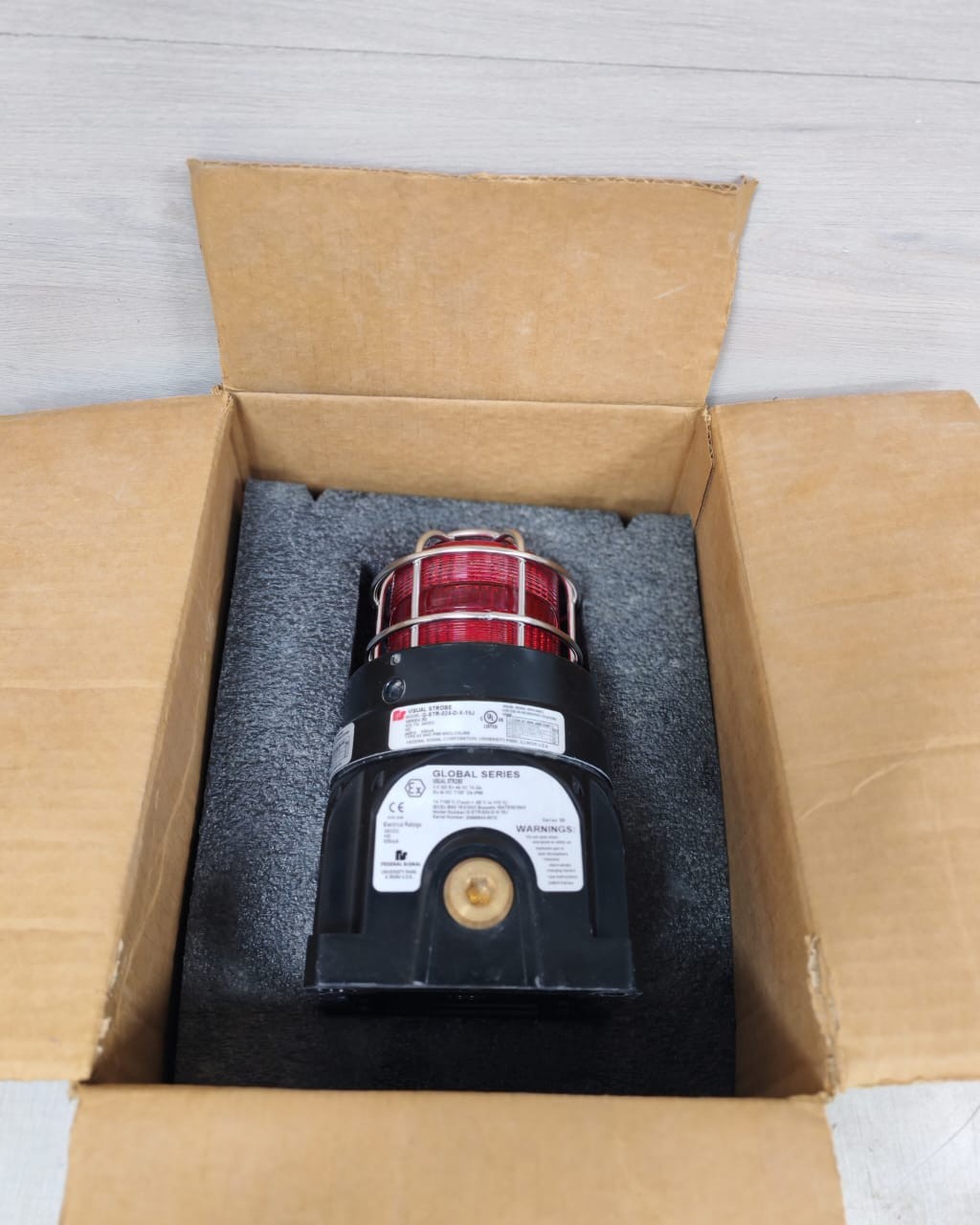 Federal Signal STR-024-D-X-15J FEDERAL SIGNAL G-STR-024-D-X-15J VISUAL STROBE 24VDC 2