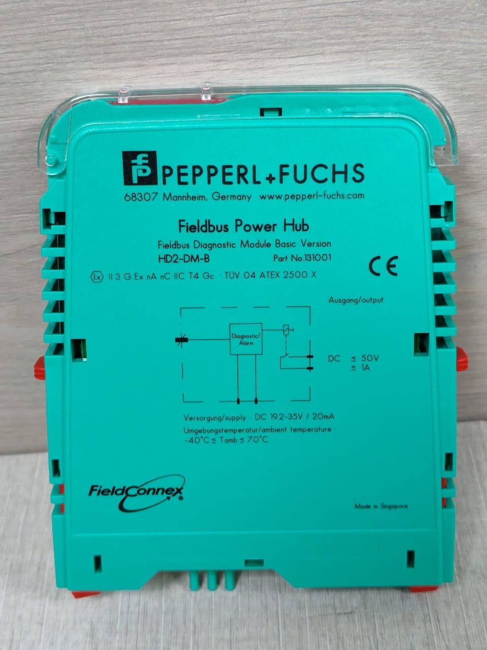 Pepperl+Fuchs HD2-DM-B Pepperl+Fuchs HD2-DM-B Fieldbus Diagnostic Module Basic Version 131001 3