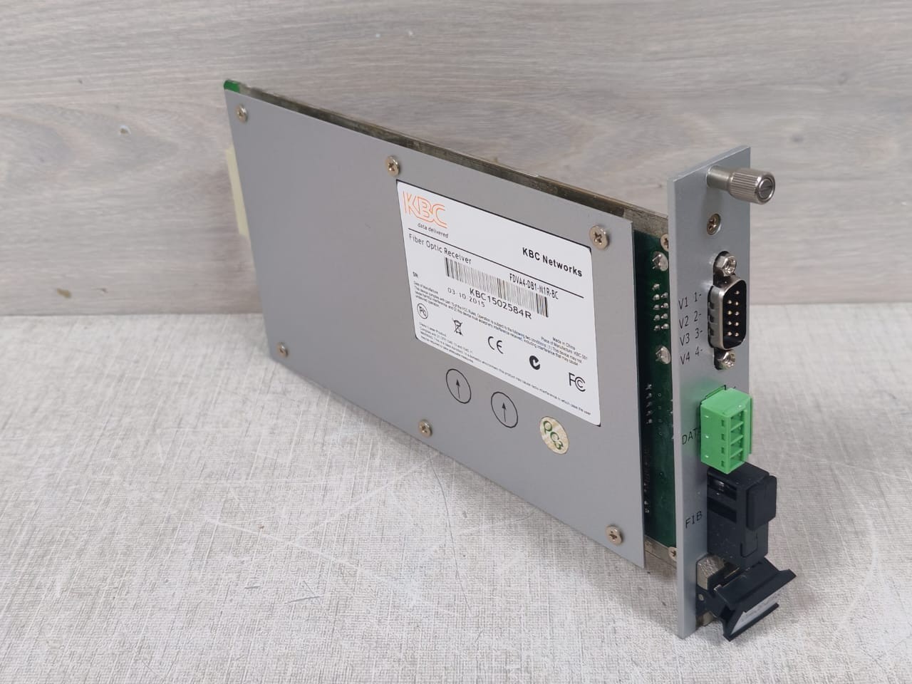 KBC Networks FDVA4-DB1-M1R-BC KBC Networks FDVA4-DB1-M1R-BC Fiber Optic Receiver 4