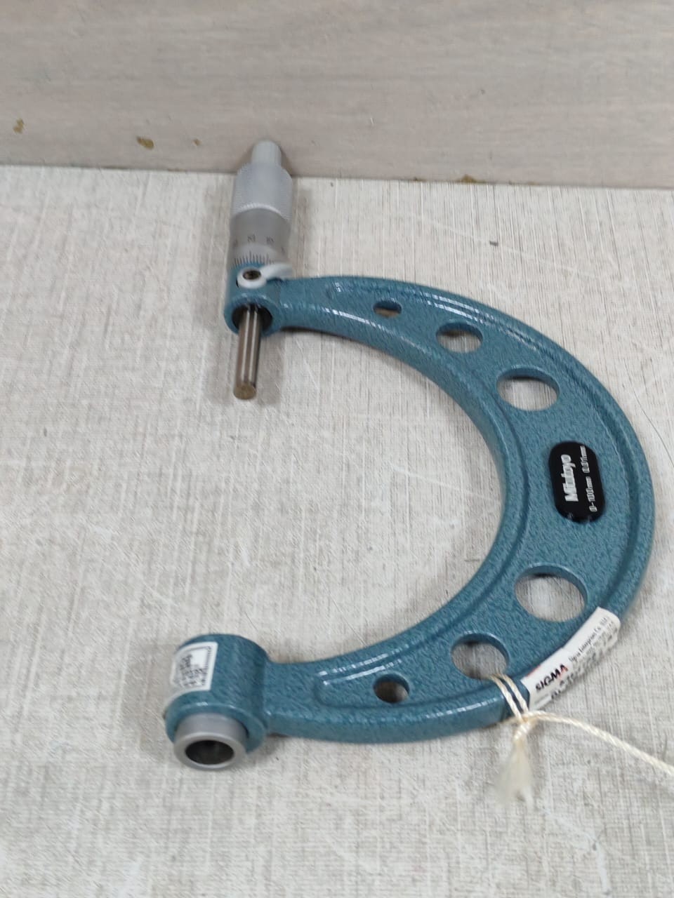 Mitutoyo 104-139 OMC-100 MITUTOYO 104-139 OMC-100 0-100MM OUTSIDE MICROMETER W/ INTERCHANGEABLE ANVILS 4