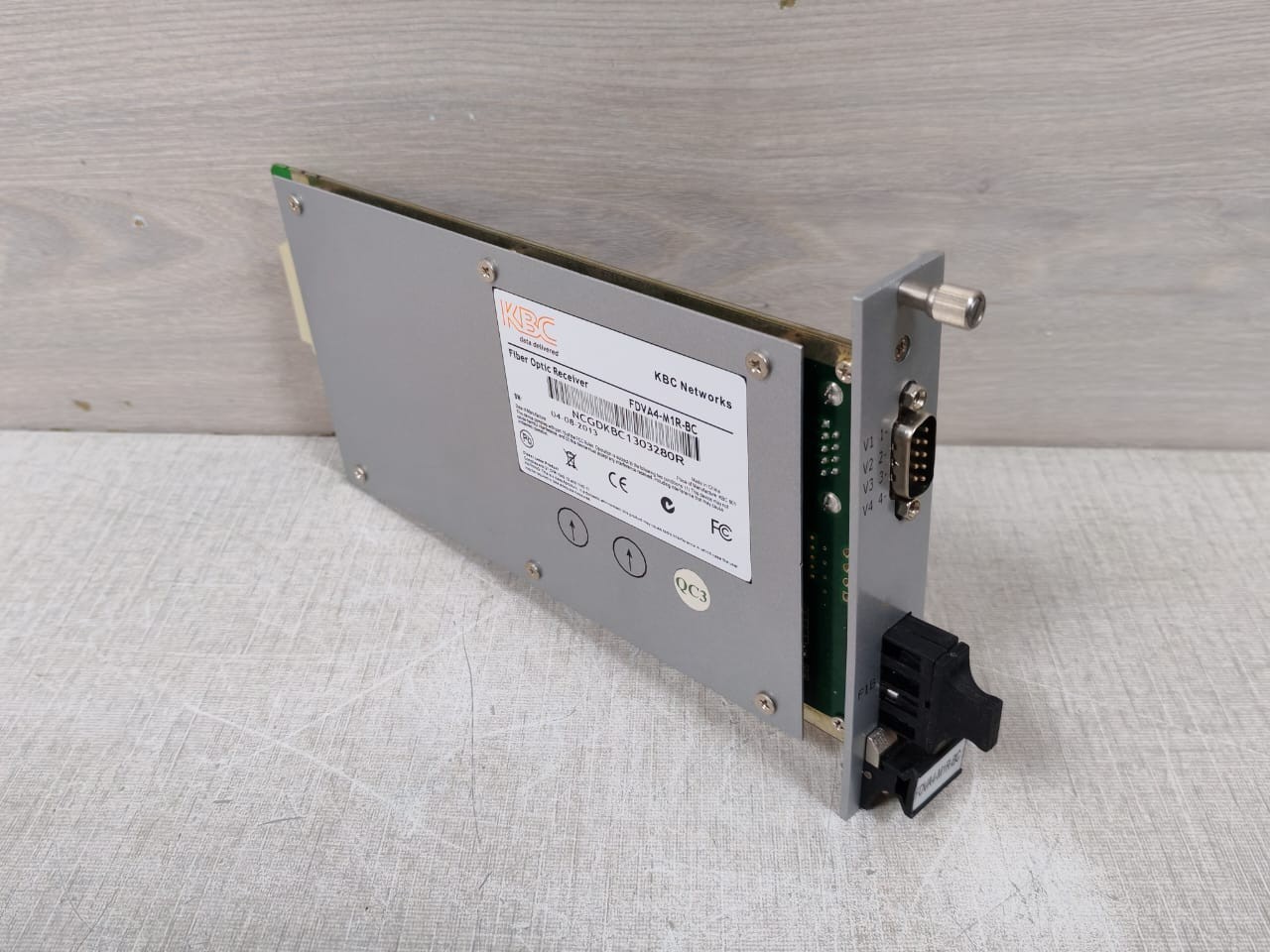 KBC Networks FDVA4-M1R-BC KBC Networks FDVA4-M1R-BC Fiber Optic Receiver 8