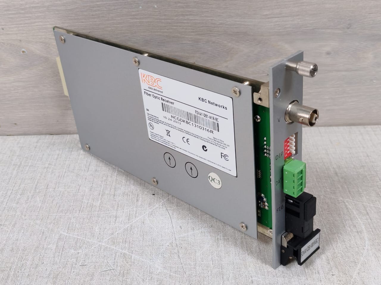 KBC Networks FDVA1-DB1-M1R-BC KBC Networks FDVA1-DB1-M1R-BC Fiber Optic Receiver 4