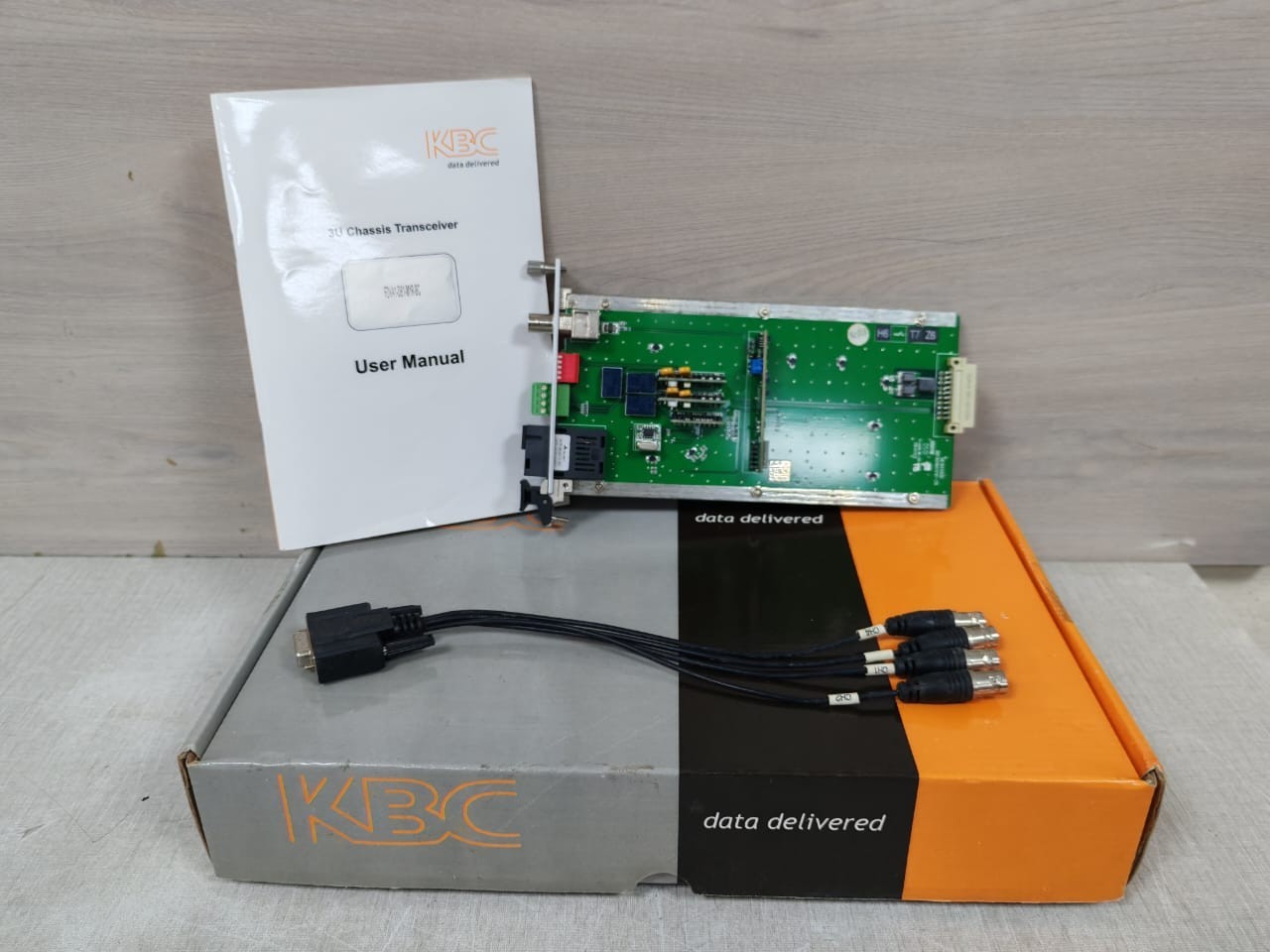 KBC Networks FDVA1-DB1-M1R-BC Fiber Optic Receiver
