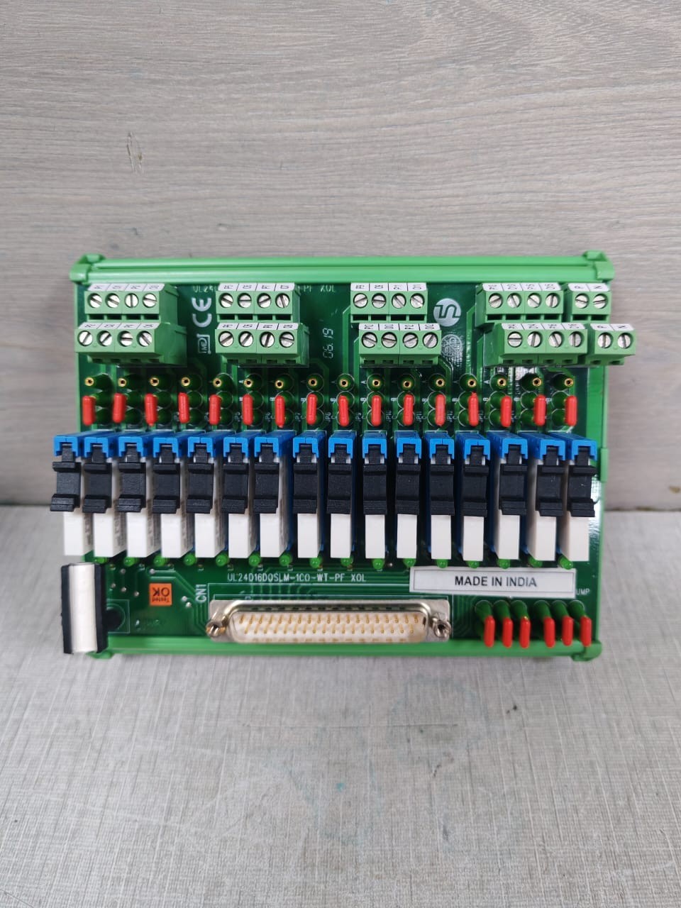 UL GROUP UL24D16DOSLM-1CO-WT-PF-XOL DIGITAL OUTPUT RELAY INTERFACE MODULE