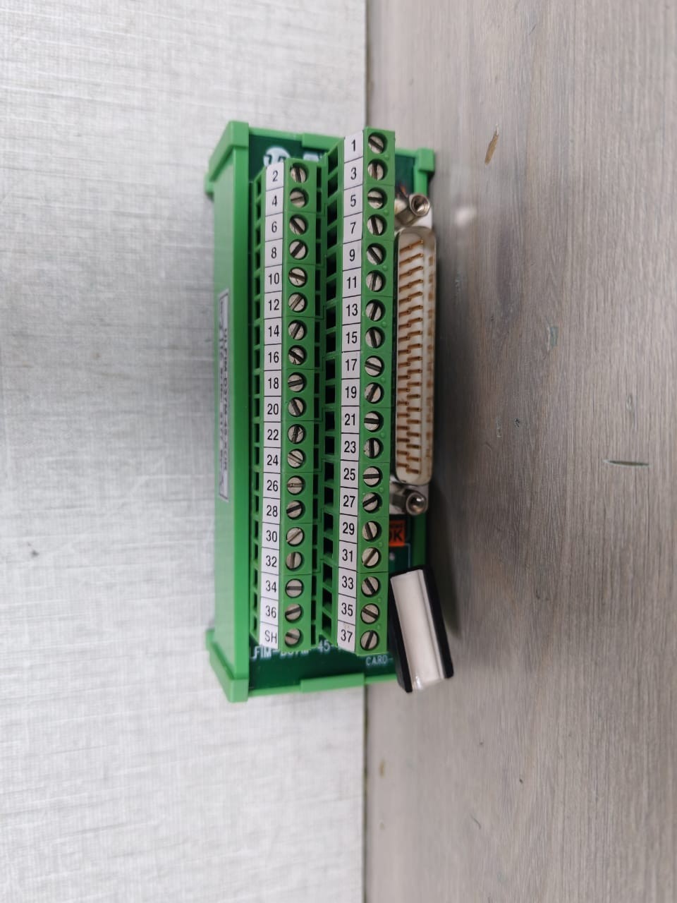 UL GROUP D37M-45-XOR UL GROUP ULFIM-D37M-45-XOR TERMINAL BOARD 6