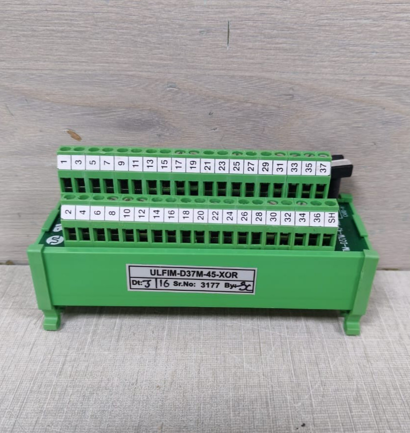 UL GROUP ULFIM-D37M-45-XOR TERMINAL BOARD