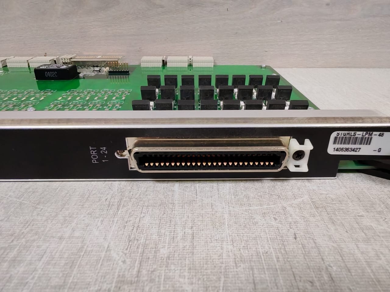 LUCENT TECHNOLOGIES 0800-0974-048 REV.G LPM 72 LUCENT TECHNOLOGIES STGRLS-LPM-48/0800-0974-048 REV.G LPM 72 PORT STINGER RT 9