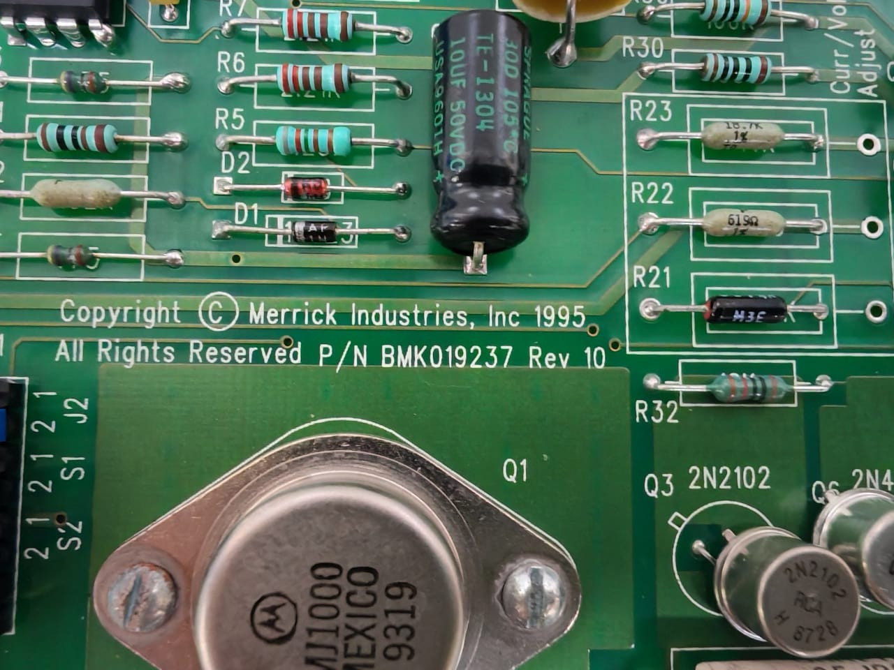 MERRICK BMK019237 MERRICK BMK019237 REV 10 BOARD 2